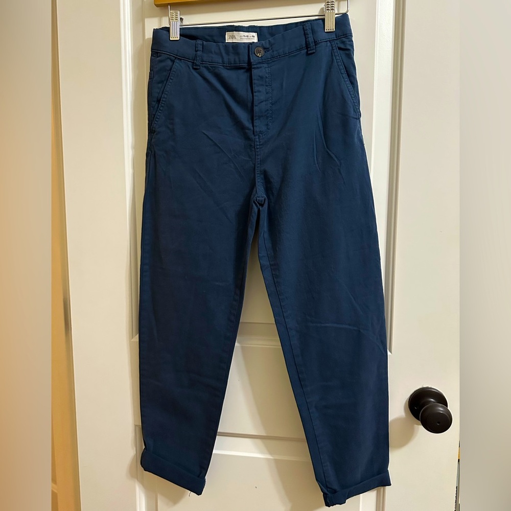 Zara Kids Navy Casual Pants